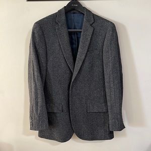 J. Crew Factory Mens 38R Wool Herringbone Sport Coat